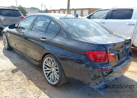 2013 BMW 550I z USA, uszkodzony, nr VIN WBAFR9C55DDX80570